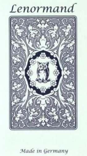 Karty Tarot Mlle Lenormand Blue Owl GB (93319)
