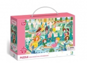 Puzzle Dodo - Księżniczki na promenadzie - 100 elementów