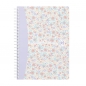 Kołozeszyt Oxford Floral A5/60k kratka, 1 szt