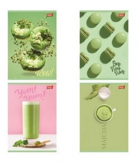 Zeszyt A5/60k kratka Green Delicious, 1 szt
