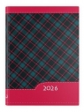  Terminarz 2026 B7 kratka czerwona
