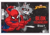 Blok techniczny biały A4/10K "Spider Man"