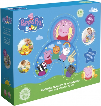 <img src='https://webimage.pl/pics/319/5/d8435507865319.jpg' style='height:440px' /> Poduszeczka aktywności Peppa Pig