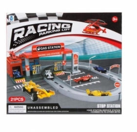 Stacja paliw Racing z akcesoriami