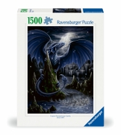 Ravensburger, Puzzle 1500: Czarny smok (12000731)