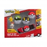 Pokemon Clip 'n' Go Poke Ball Belt Set (Ultra Ball, Poke Ball, Nest Ball, Scorbunny,Pikachu, Red Belt), Figurka