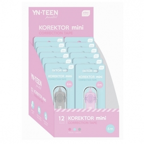 Korektor w taśmie mini YN Teen - pastel (440103)