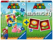 Ravensburger, Puzzle 3w1&Memory 25/36/49: Super Mario (20831)