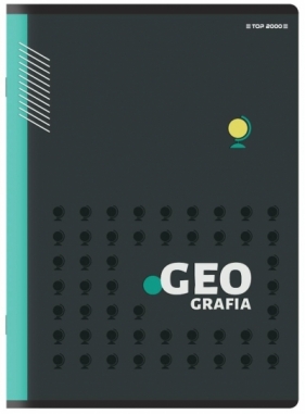 Zeszyt A5/60K kratka Geografia (10szt)