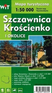 Mapa tur. - Szczawnica, Krościenko... 1:50 000 - Opracowanie zbiorowe