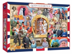 Puzzle 1000 Królowa Elżbieta II