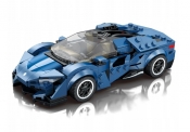 Reobrix, Klocki samochód Koenigsegg - Agera Blue, 327 el.