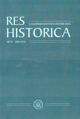 Res Historica T.45 - Latawiec Krzysztof