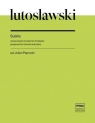 Subito opracowanie na klarnet i fortepian Witold Lutosławski, Julian Paprocki