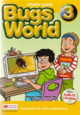 Bugs World 3 SB MACMILLAN wieloletni - Elisenda Papiol, Maria Toth, Magdalena Kondro