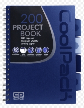 Coolpack - Project Book - Kołobrulion B5 Blue (94320CP)