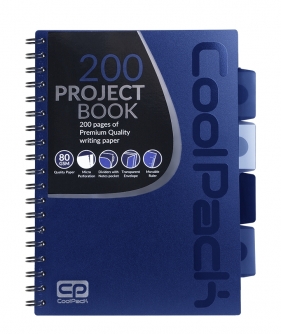 Coolpack - Project Book - Kołobrulion B5 - Blue (94320CP)