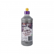 Tuban Slime, Klej srebrny brokat 500 ml (TU3432)