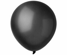Balony Decomex metallic Black 100szt