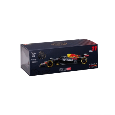<img src='https://webimage.pl/pics/320/5/d4893993015320.jpg' style='height:440px' /> BBURAGO FORMULA F1 ORACLE RED BULL RACING RB18 WITH HELMET SERGIO PEREZ 1:24