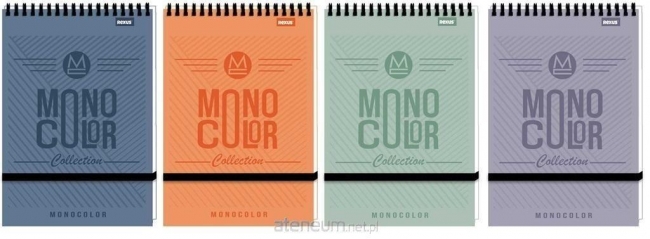 <img src='https://webimage.pl/pics/320/5/d5904441125320.jpg' style='height:440px' /> Kołonotes A6/96K kratka Monocolor mix