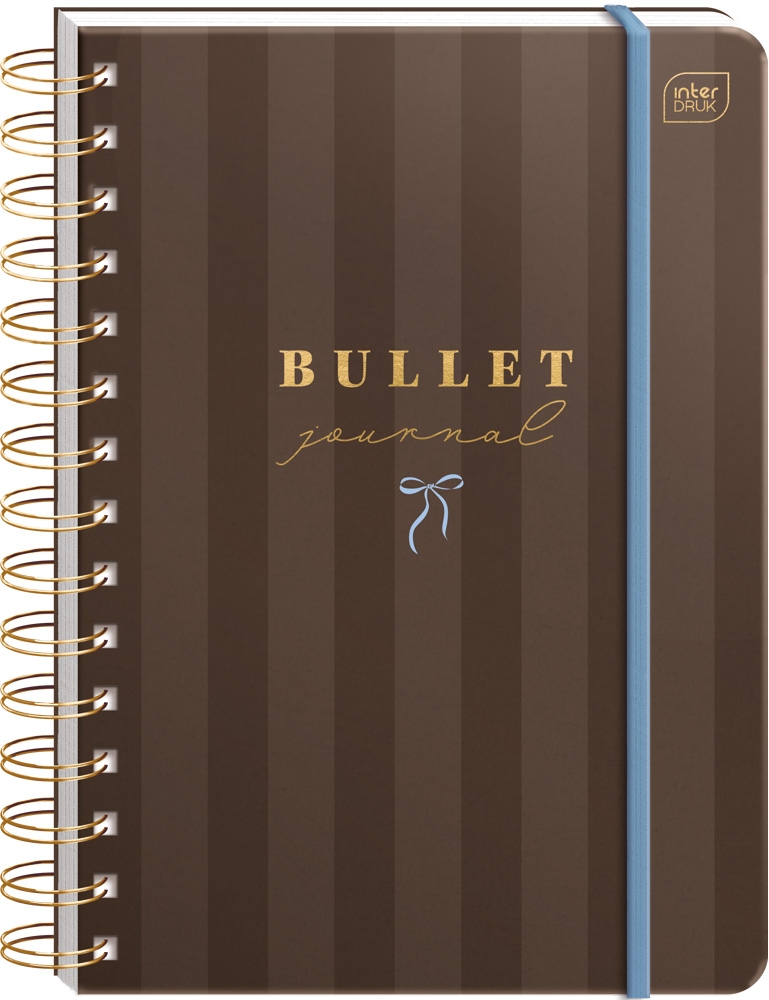 <img src='https://webimage.pl/pics/320/5/dOrganizer_A5_240_Bullet_Journal_Oprawa_PT_Blue_Bow_5902277395320.jpg' style='height:440px' /> Organizer Bullet Journal A5/240k na spirali PT - Blue Bow