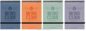Kołonotes A6/96K kratka Monocolor mix