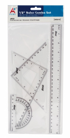 Zestaw kreślarski Beifa-Aplus z linijką 30cm Etui (ARS010)