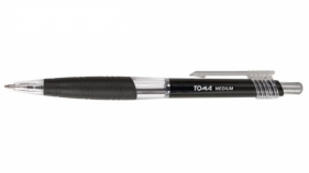 Długopis Medium aut. 1,0mm czar. (24szt) TOMA