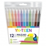 Mazaki YN Teen, 12 kolorów (IMAZ12K)