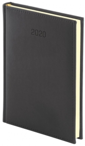 Kalendarz 2020 B5 dzienny Vivella czarny (B5D020B-CZARNY)
