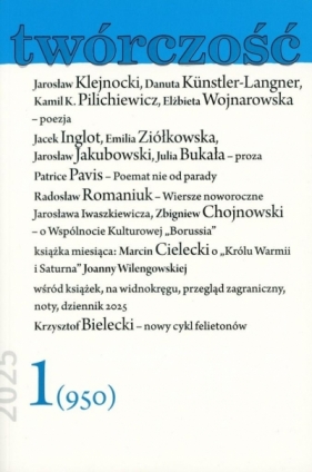 Twórczość 1/2025 - Opracowanie zbiorowe