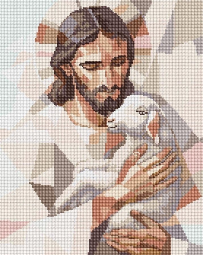 Diamentowa mozaika - Harmonia Światła 40x50cm