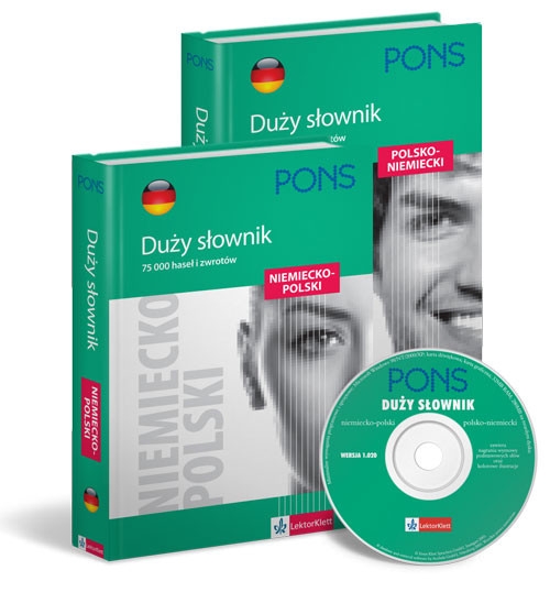 Duży Słownik niemiecko-polski polsko-niemiecki t.1/2 z płytą CD