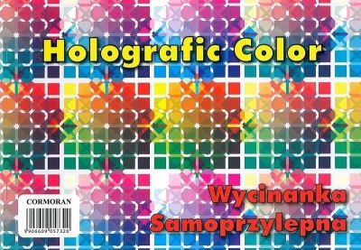 Wycinanka samoprzylepna A4 holographic color