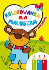Kolorowanka dla maluszka z naklejkami - Ilona Brydak (ilustr.)
