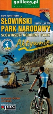 Mapa tur. - Słowiński Park Narodowy 1:40 000 lam - praca zbiorowa