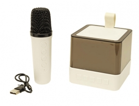 Zestaw do karaoke - Głośnik i mikrofon ze światełkiem LED, 1 szt. (128320)