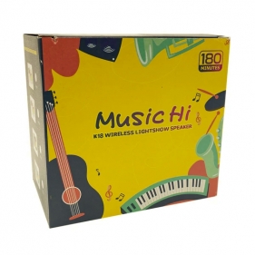 Zestaw do karaoke - Głośnik i mikrofon ze światełkiem LED, 1 szt. (128320)