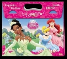 DISNEY KSIĘŻNICZKA - K 82 ZESTAW KSIĄŻEK Z KREDKAMI - Opracowanie zbiorowe