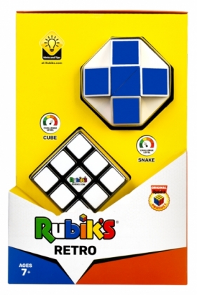 Kostka Rubika - Zestaw Retro (Snake + 3x3) (RUB3029)