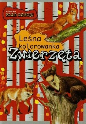 Zwierzęta. Leśna kolorowanka