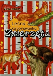 Zwierzęta. Leśna kolorowanka