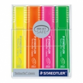 Zakreślacze Staedtler 4 kolory (364P WP4)