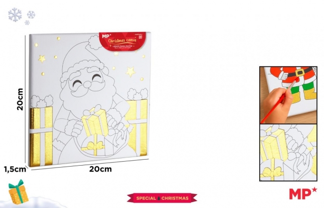 <img src='https://webimage.pl/pics/321/5/d8435721035321.jpg' style='height:440px' /> Płótno do malowania złocone - prezenty 20x20cm