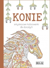 Kolorowanki dla dorosłych Konie - Opracowanie zbiorowe