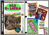 Edukacja maluszka - zestaw książek dla 5 latka - Opracowanie zbiorowe