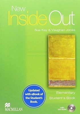 Inside Out New Elementary SB + CD+ eBook MACMILLAN - Sue Kay, Jones Vaughan