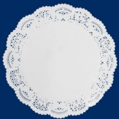 Serwetki Kuwopa pod tort - biały 360 mm x 360 mm