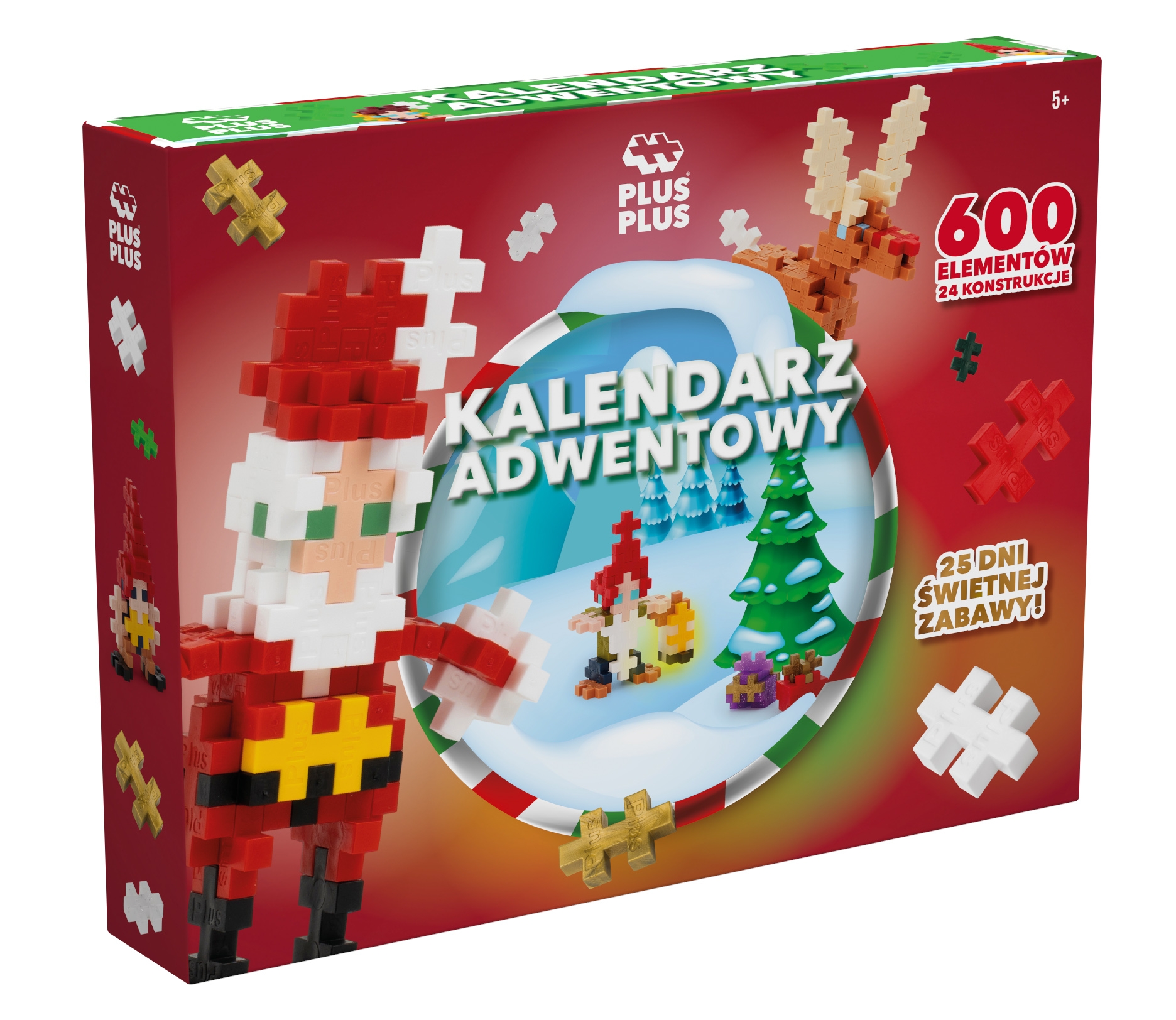 Kalendarz Adwentowy, 600 el.